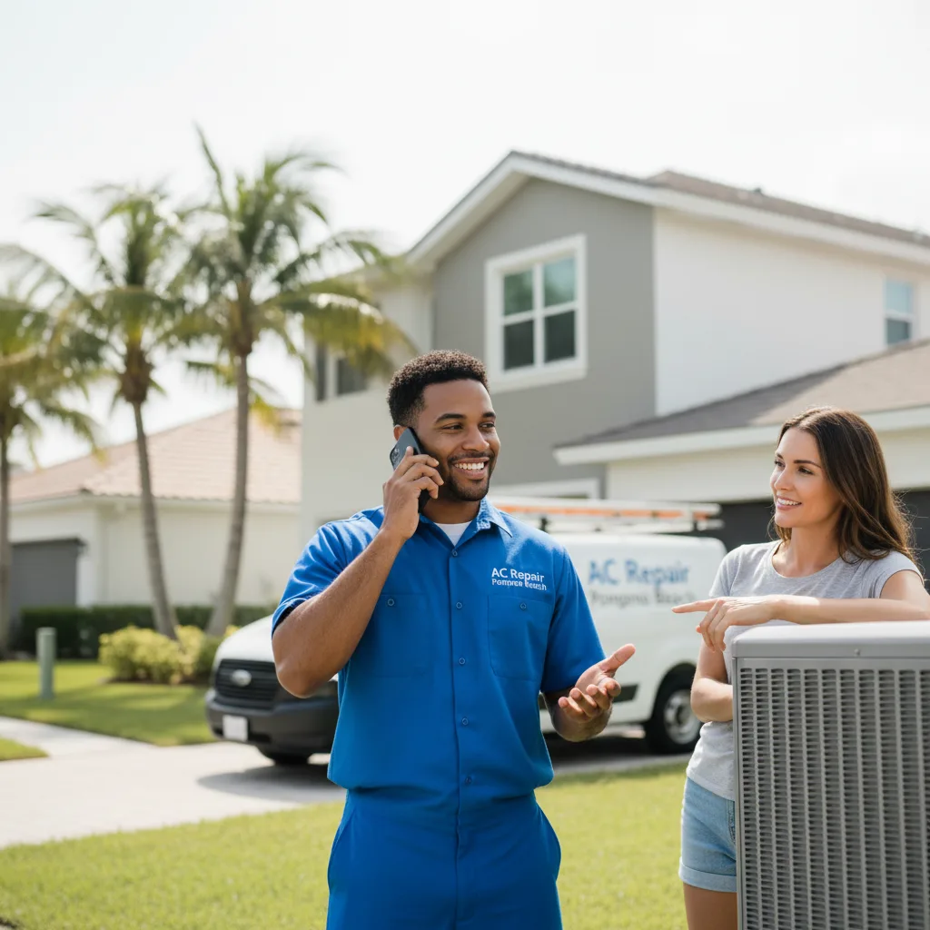 AC Repair Pompano Beach customer support in Krebs